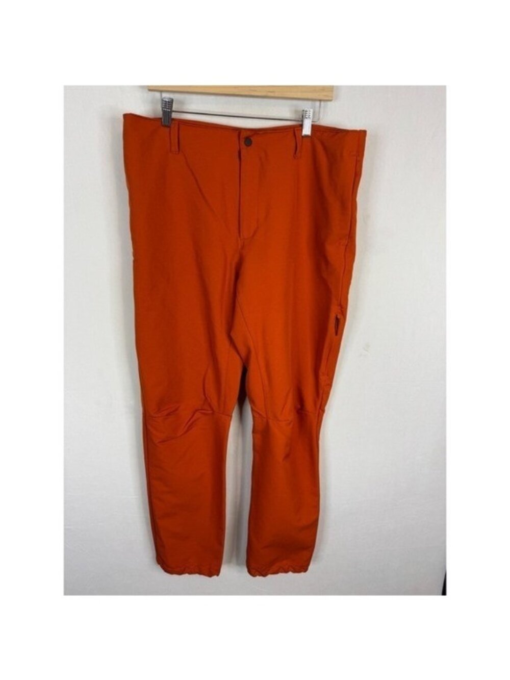 The North Face Beyond the Wall Rock Climbing Pants Orange Mens 38X32 UPF 40+